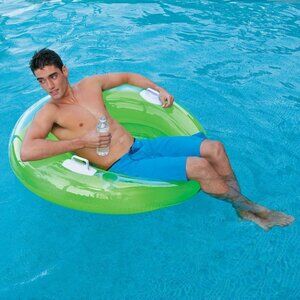 Inflatable Pool Float 47" Diameter, for Ages 8+